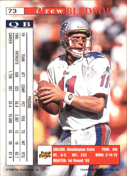 B1648- 1996 Pro Line Intense Fb #S 1-100 + Rookies -du Pick- 15 + Gratis US - Bild 145 von 199
