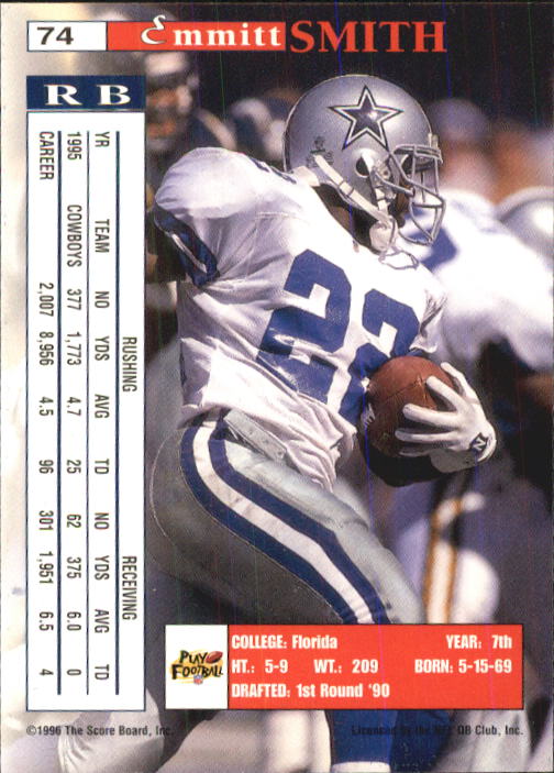 B1648- 1996 Pro Line Intense Fb #S 1-100 + Rookies -du Pick- 15 + Gratis US - Bild 147 von 199