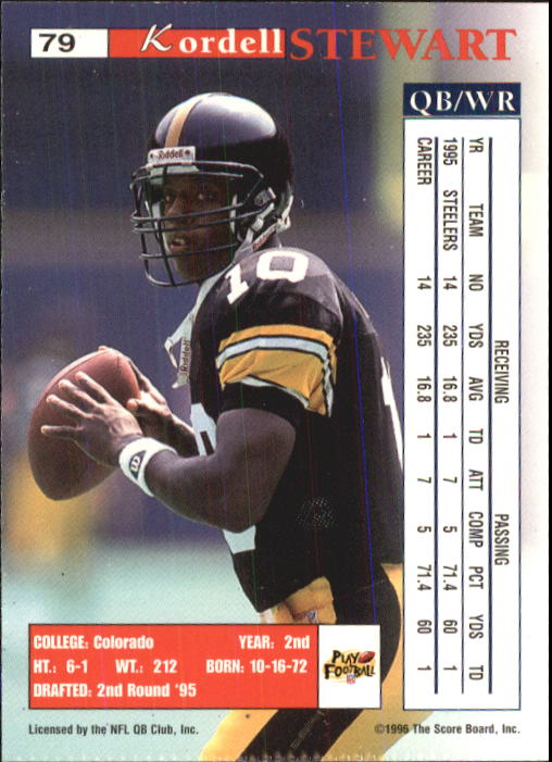 B1648- 1996 Pro Line Intense Fb #S 1-100 + Rookies -du Pick- 15 + Gratis US - Bild 157 von 199