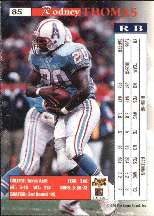 B1648- 1996 Pro Line Intense Fb #S 1-100 + Rookies -du Pick- 15 + Gratis US - Bild 169 von 199