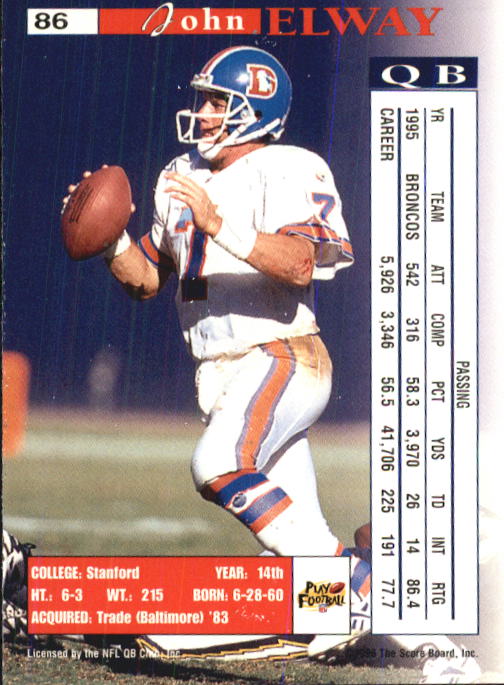 B1648- 1996 Pro Line Intense Fb #S 1-100 + Rookies -du Pick- 15 + Gratis US - Bild 171 von 199