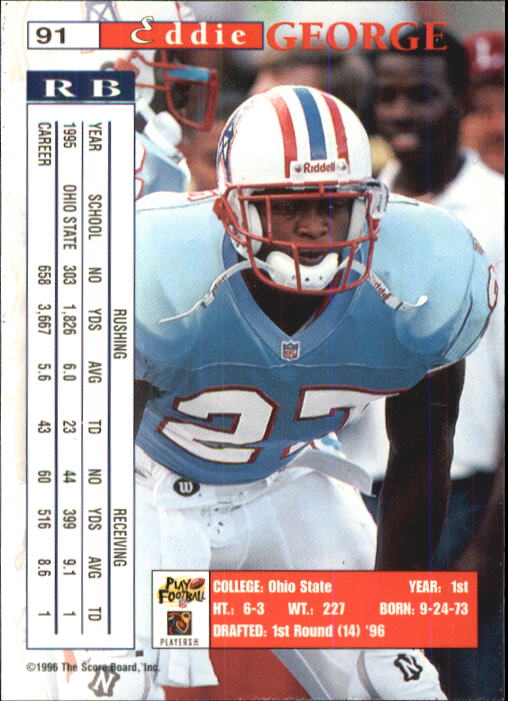 Sports Card Back