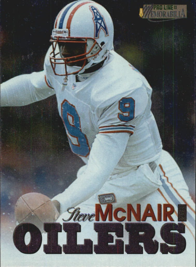 1996 Pro Line Memorabilia #4 Steve McNair