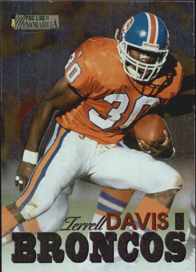 1996 Pro Line Memorabilia #20 Terrell Davis