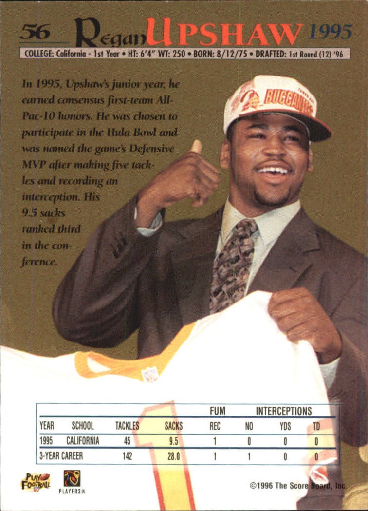 Sports Card Back