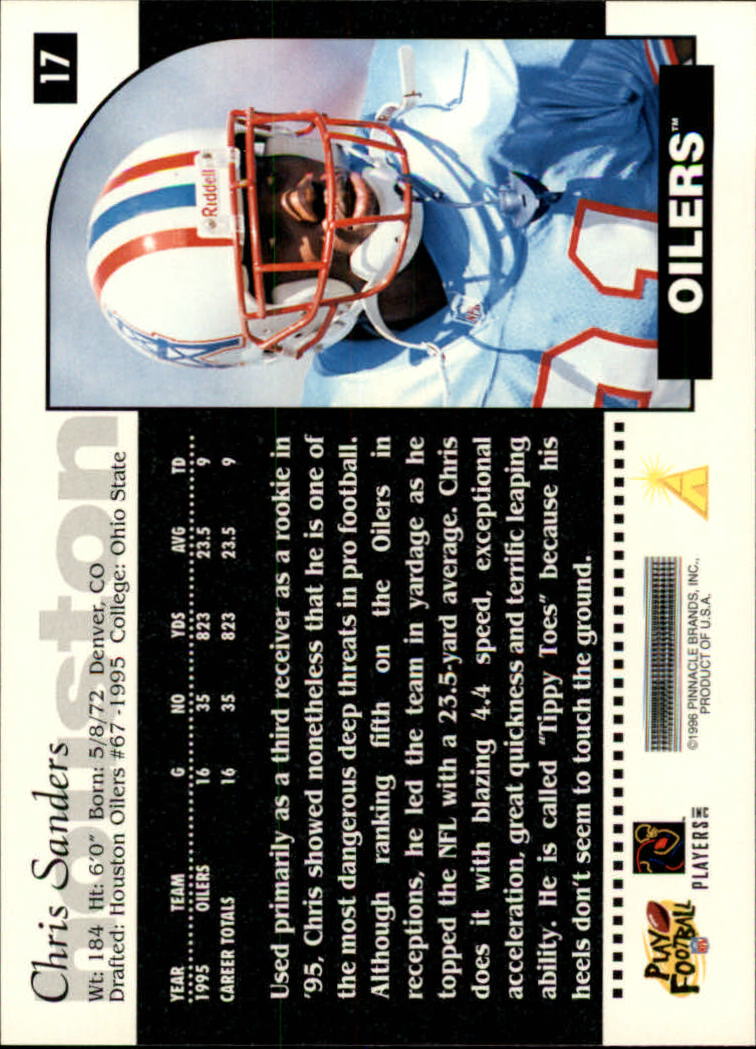 1996 Score Football (Pick Card From List) C117 09-22 - Picture 21 of 255