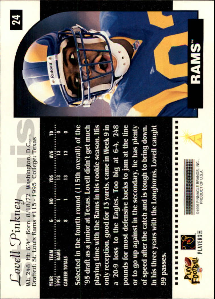 Sports Card Back