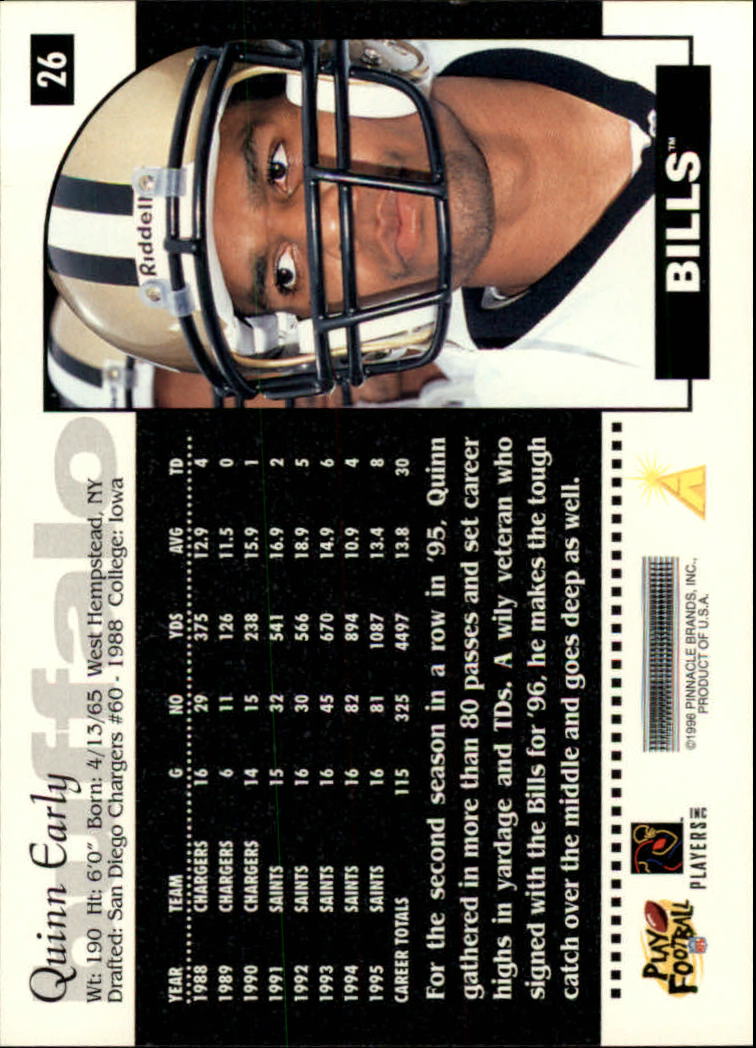 1996 Score Football (Pick Card From List) C117 09-22 - Picture 31 of 255