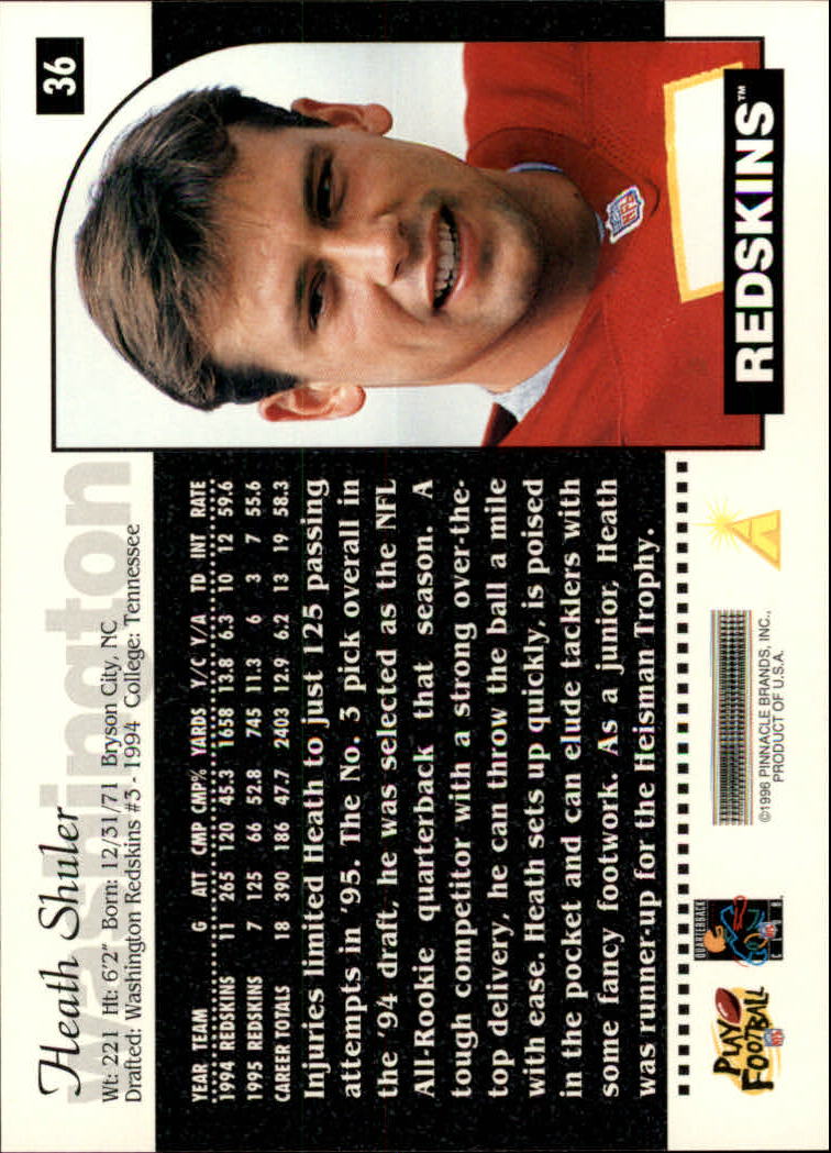 1996 Score Football (Pick Card From List) C117 09-22 - Picture 41 of 255