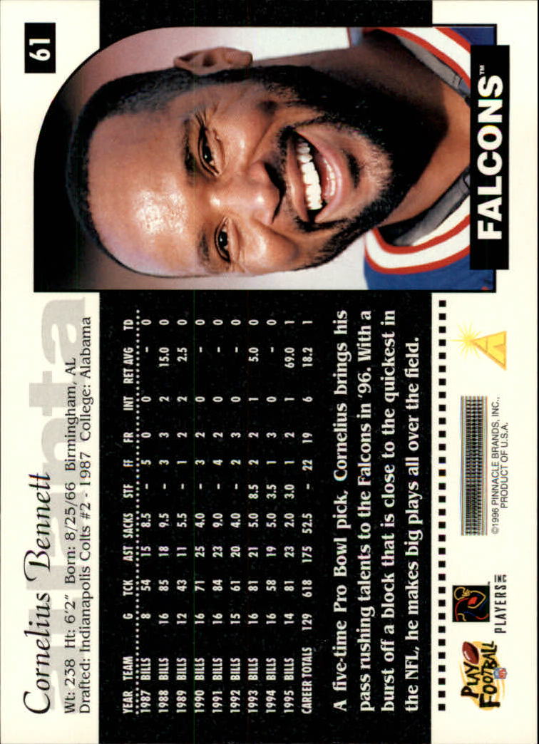 1996 Score Football (Pick Card From List) C117 09-22 - Picture 71 of 255