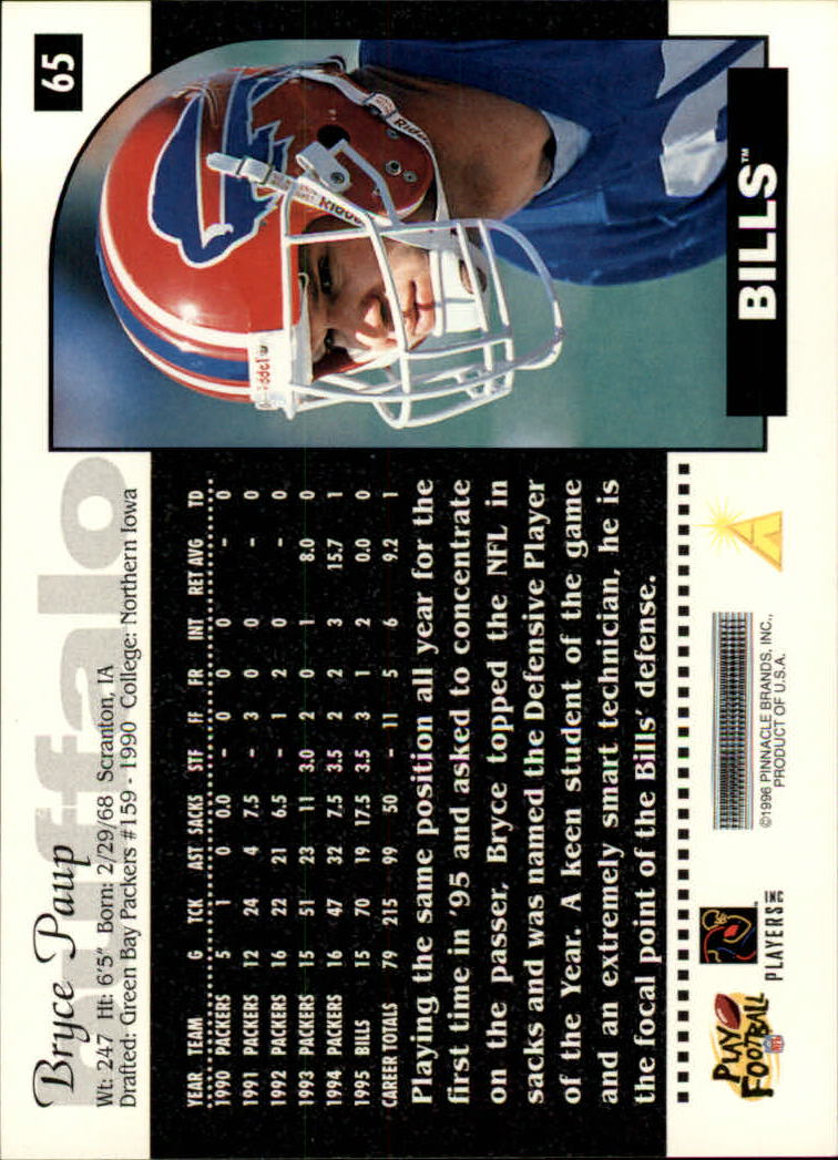 1996 Score Football (Pick Card From List) C117 09-22 - Picture 77 of 255