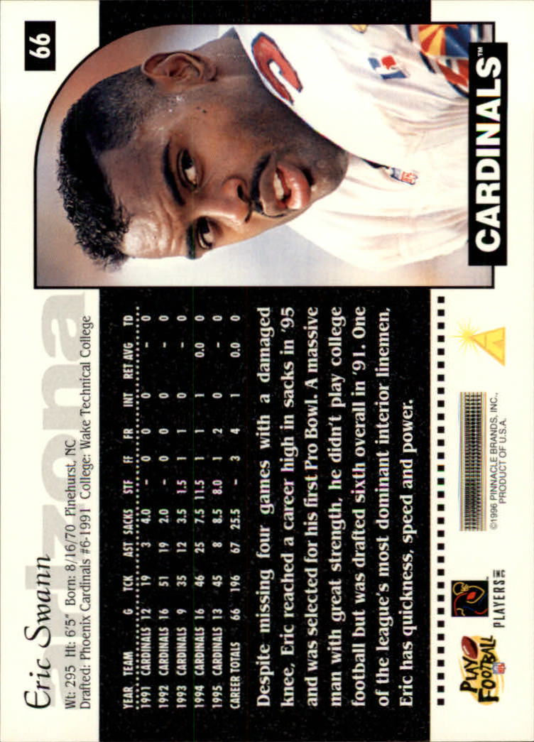 1996 Score Football (Pick Card From List) C117 09-22 - Picture 79 of 255