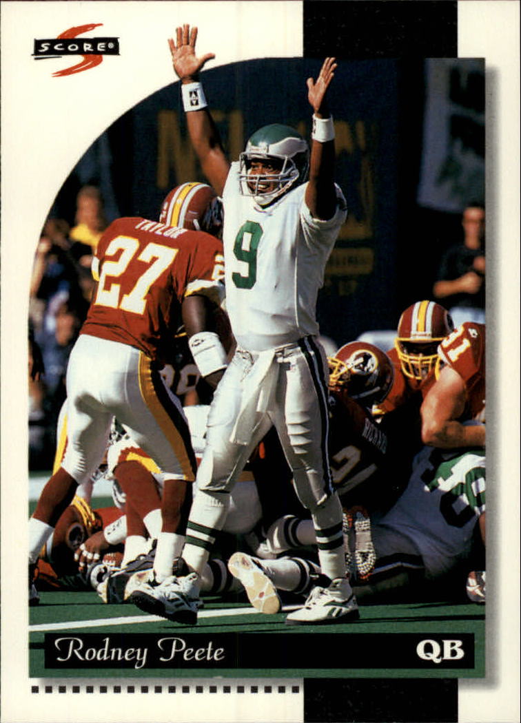 1996 Score #67 Rodney Peete - NM-MT - Card Shack