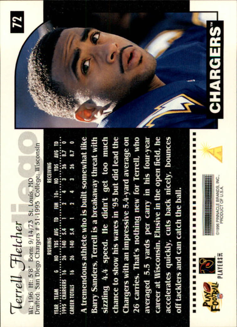 1996 Score Football (Pick Card From List) C117 09-22 - Picture 89 of 255