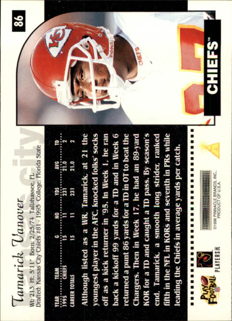 1996 Score Football (Pick Card From List) C117 09-22 - Picture 95 of 255