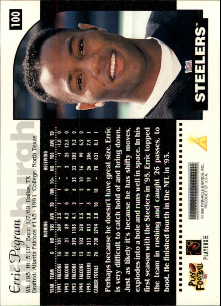 1996 Score Football (Pick Card From List) C117 09-22 - Picture 113 of 255