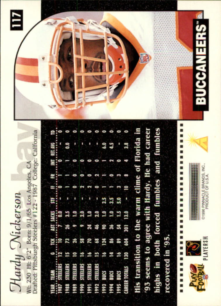 1996 Score Football (Pick Card From List) C117 09-22 - Picture 135 of 255