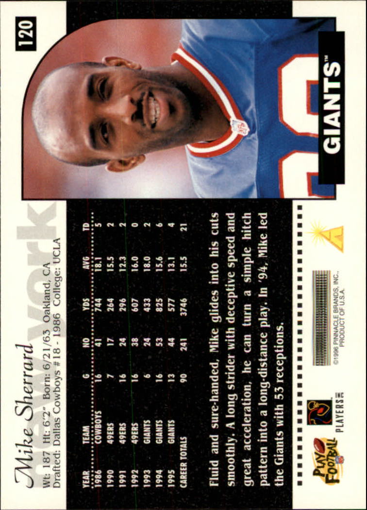 1996 Score Football (Pick Card From List) C117 09-22 - Picture 137 of 255