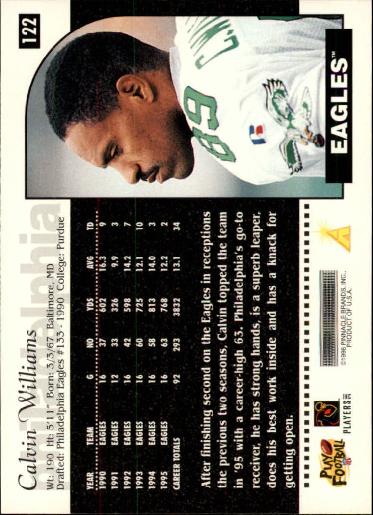 1996 Score Football (Pick Card From List) C117 09-22 - Picture 139 of 255