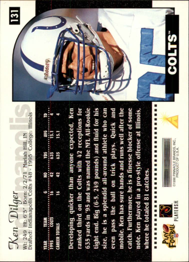 1996 Score Football (Pick Card From List) C117 09-22 - Picture 153 of 255