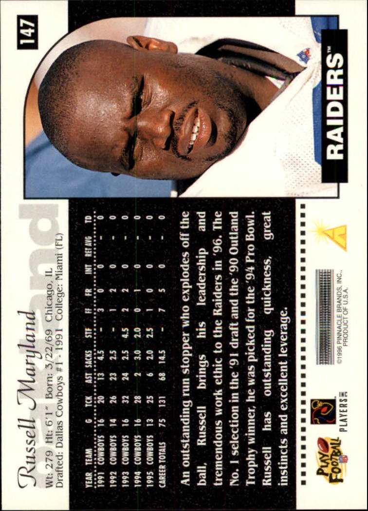 1996 Score Football (Pick Card From List) C117 09-22 - Picture 167 of 255