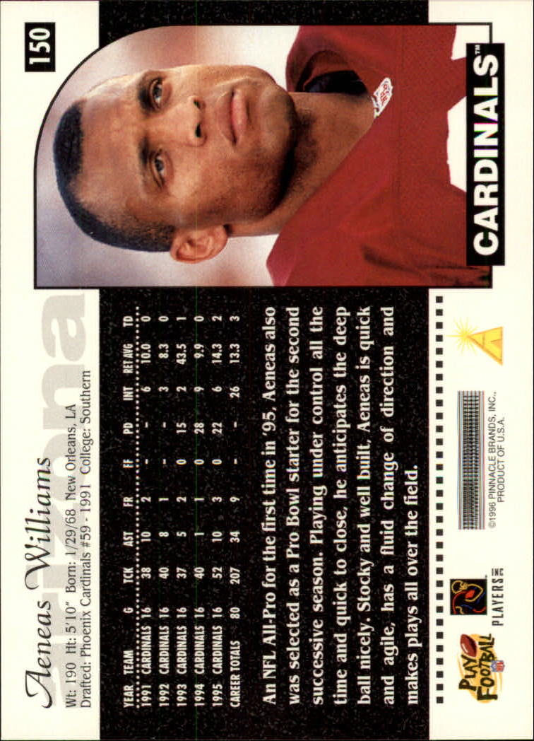 1996 Score Football (Pick Card From List) C117 09-22 - Picture 171 of 255