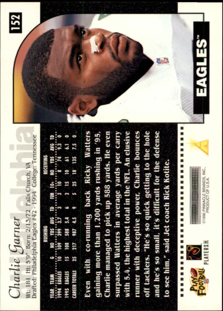 1996 Score Football (Pick Card From List) C117 09-22 - Picture 175 of 255