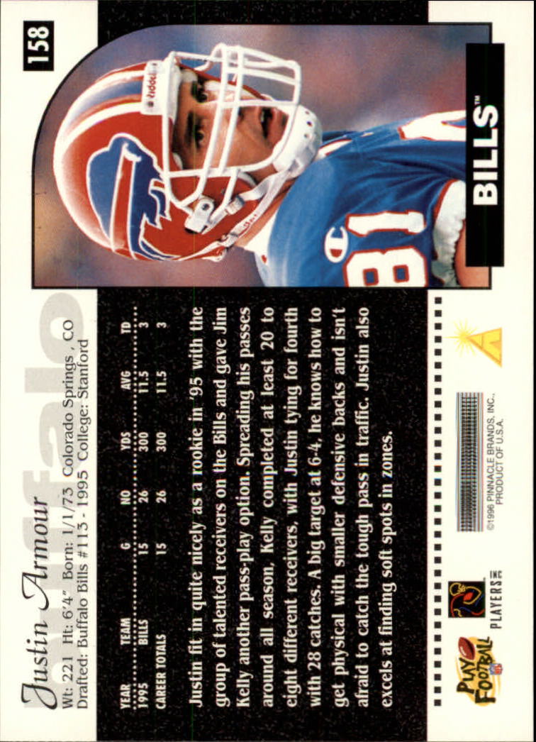 1996 Score Football (Pick Card From List) C117 09-22 - Picture 181 of 255