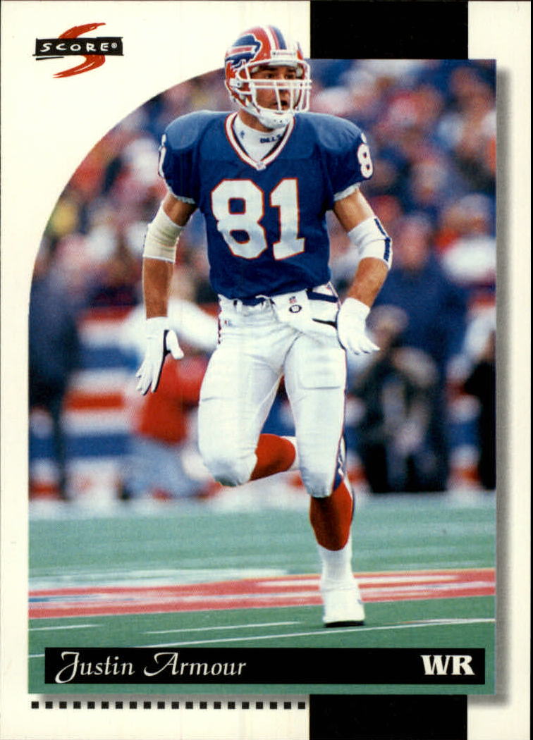 1996 DONRUSS JUSTIN ARMOUR #52 BUFFALO BILLS