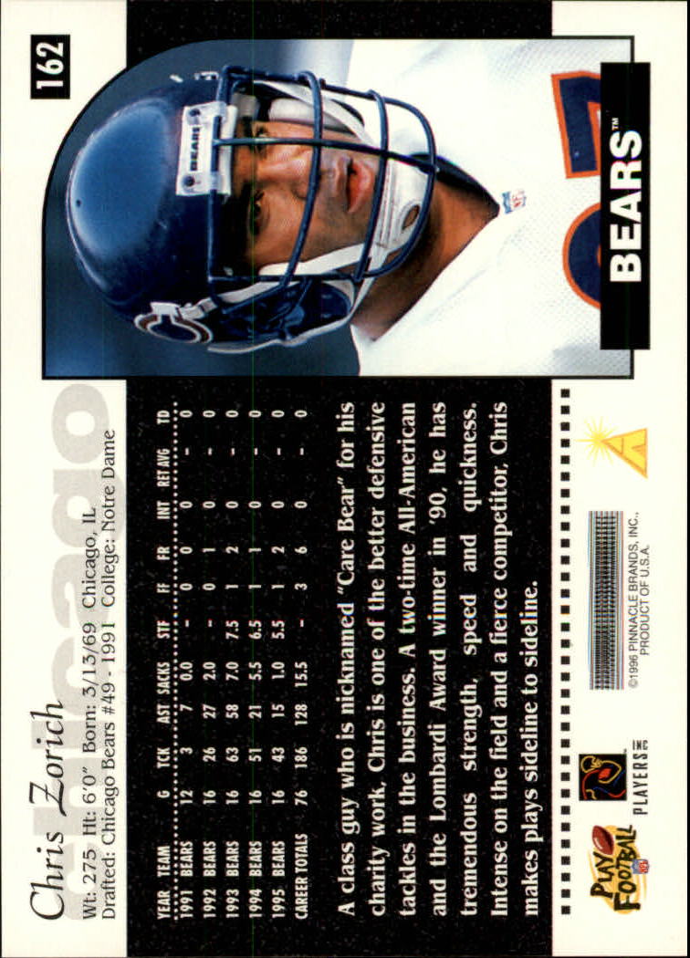 1996 Score Football (Pick Card From List) C117 09-22 - Picture 189 of 255