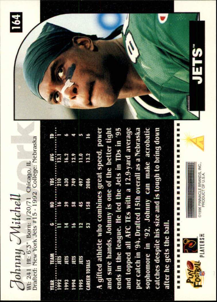 1996 Score Football (Pick Card From List) C117 09-22 - Picture 193 of 255