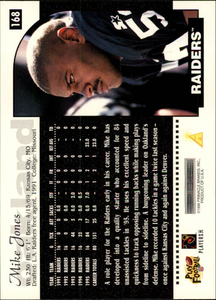 1996 Score Football (Pick Card From List) C117 09-22 - Picture 197 of 255