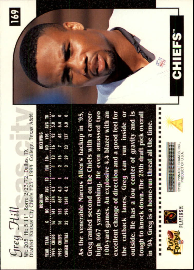1996 Score Football (Pick Card From List) C117 09-22 - Picture 199 of 255