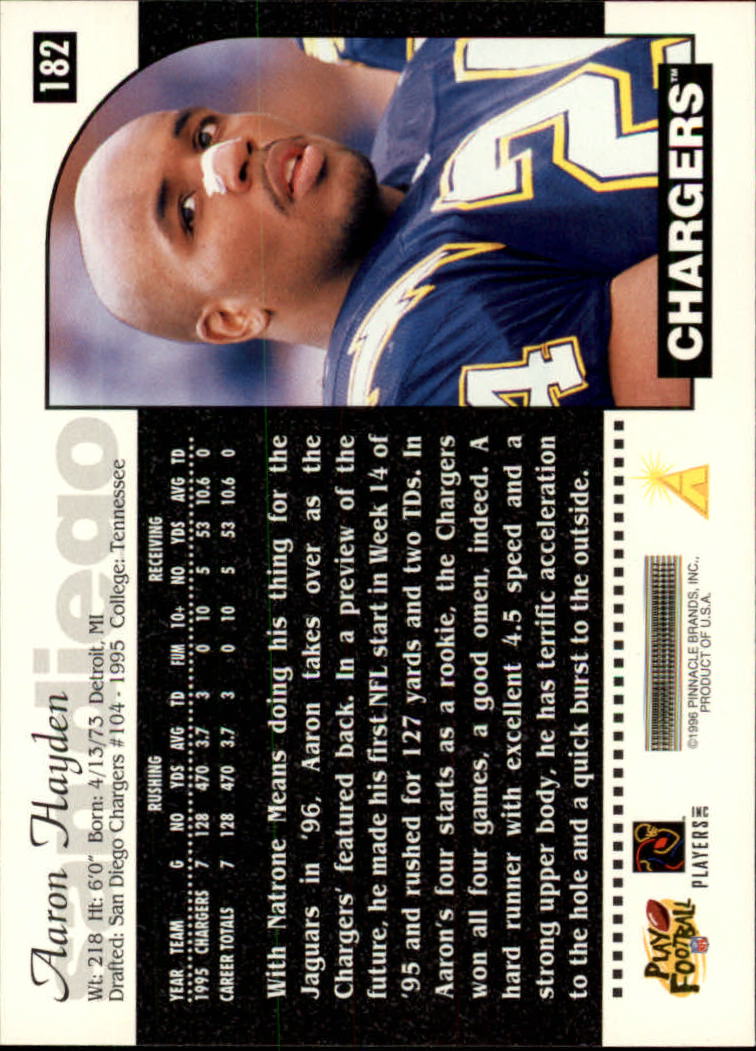 1996 Score Football (Pick Card From List) C117 09-22 - Picture 211 of 255