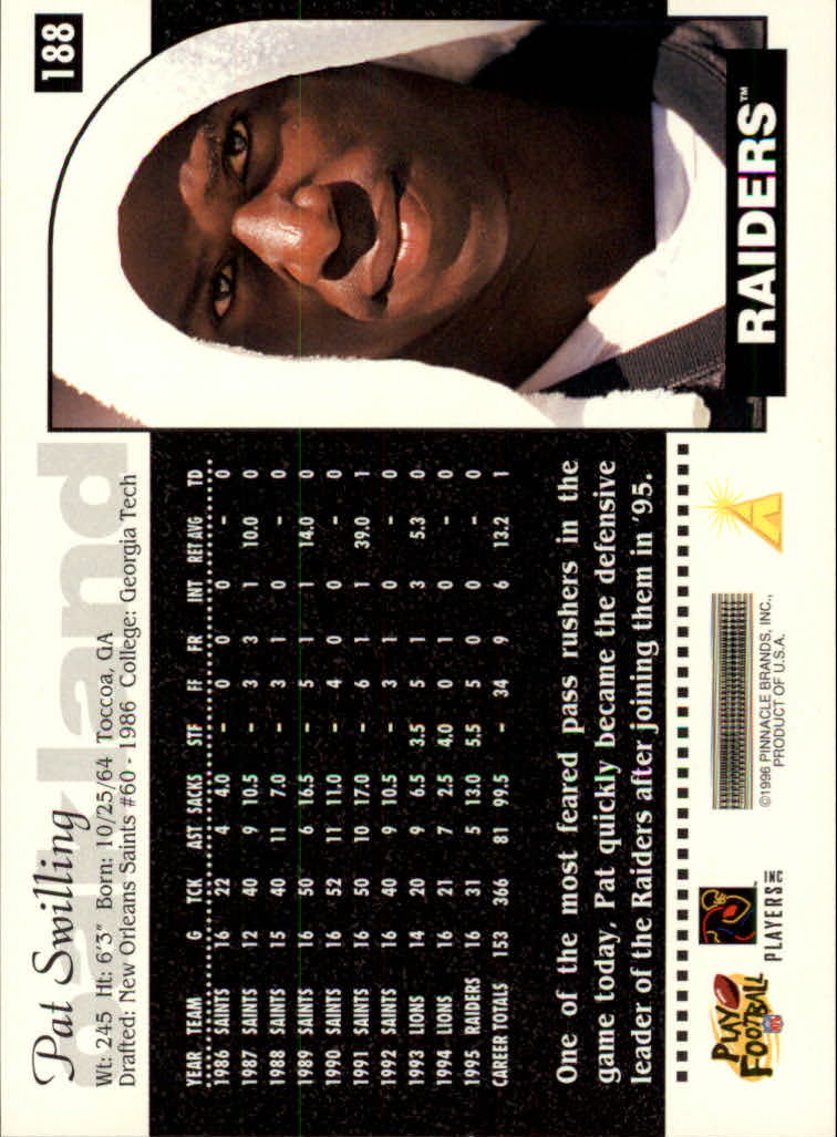 1996 Score Football (Pick Card From List) C117 09-22 - Picture 215 of 255