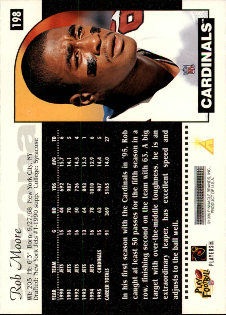 1996 Score Football (Pick Card From List) C117 09-22 - Picture 227 of 255