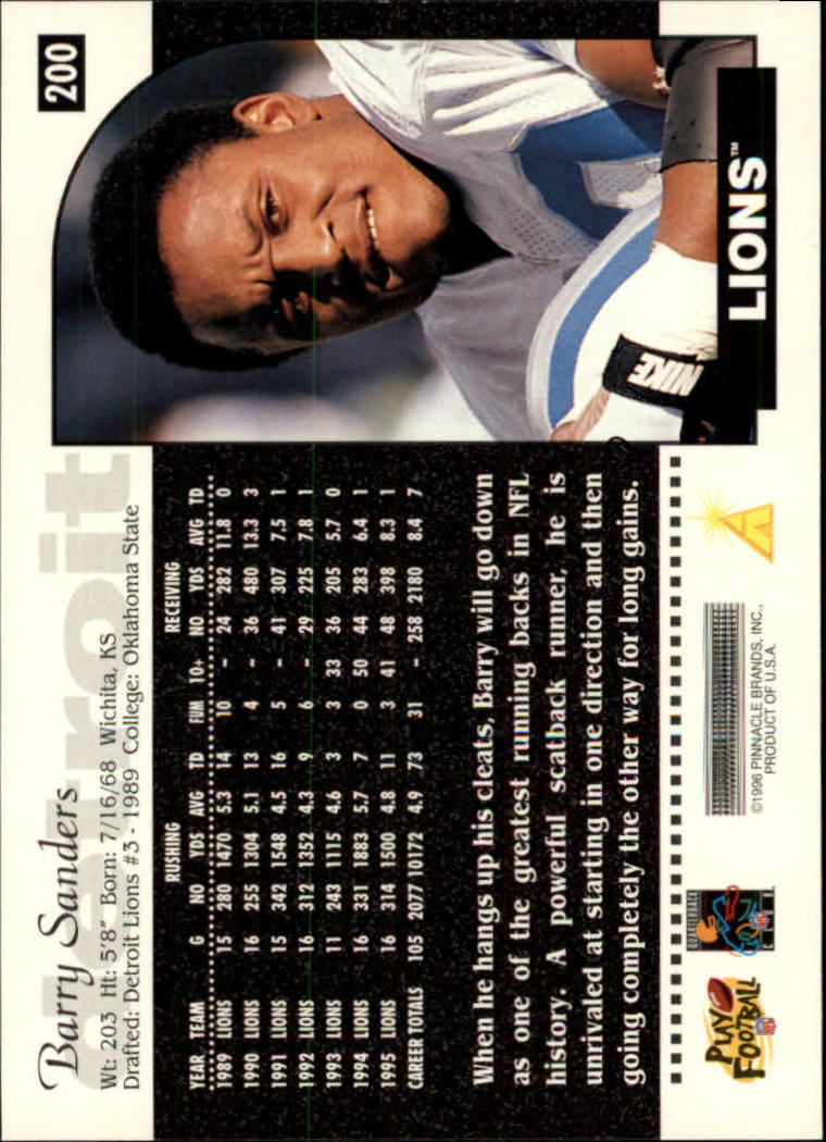 1997 Pro Line III DC - #68 Barry Sanders