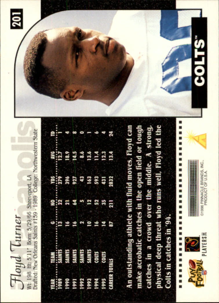 1996 Score Football (Pick Card From List) C117 09-22 - Picture 233 of 255