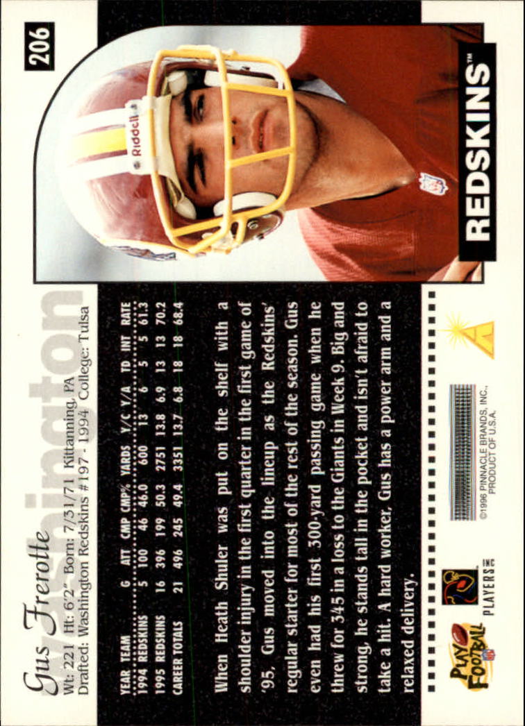 1996 Score Football (Pick Card From List) C117 09-22 - Picture 237 of 255