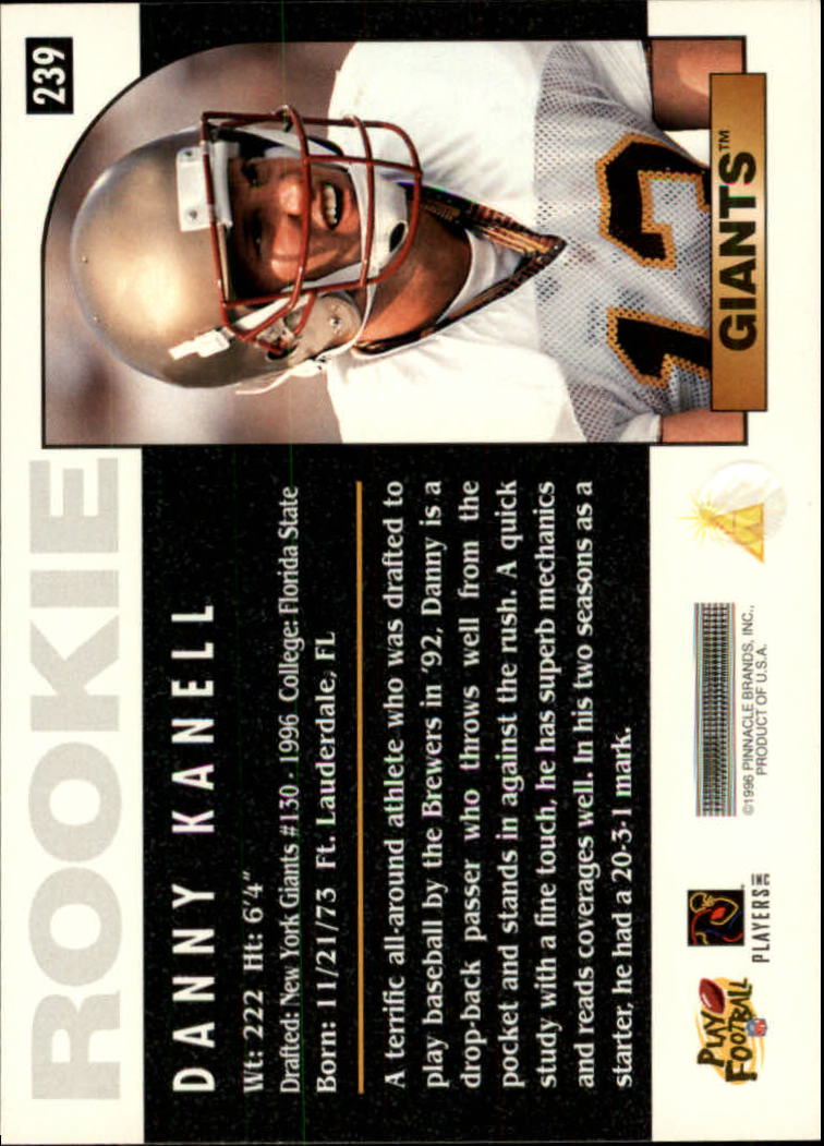 B2158- 1996 Score Football Cards 201-275 +Inserts -You Pick- 15+ FREE US SHIP - Picture 65 of 139
