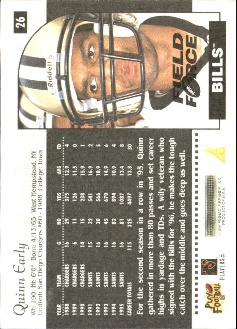Sports Card Back