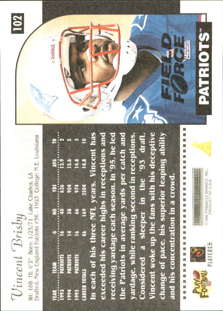 Sports Card Back