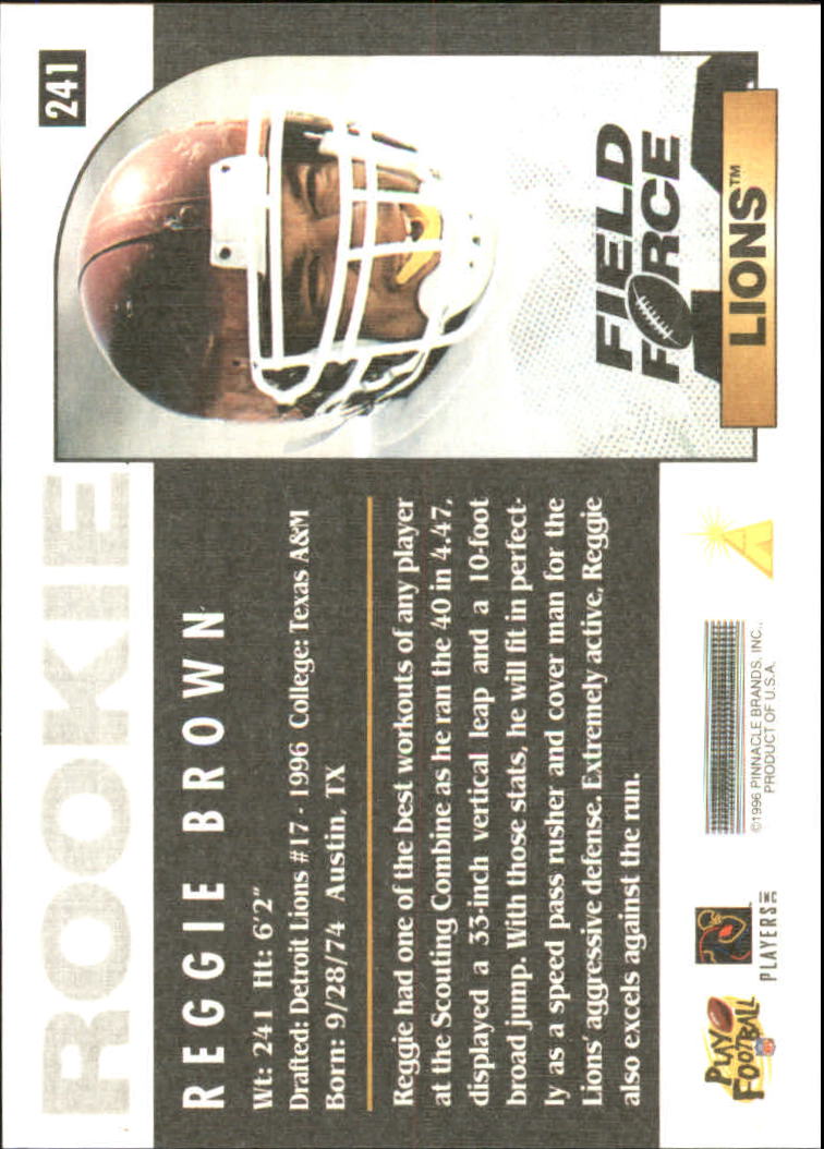 Sports Card Back