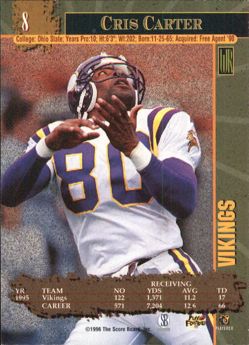 1996 Score Board NFL Lasers - #29 Rodney Peete