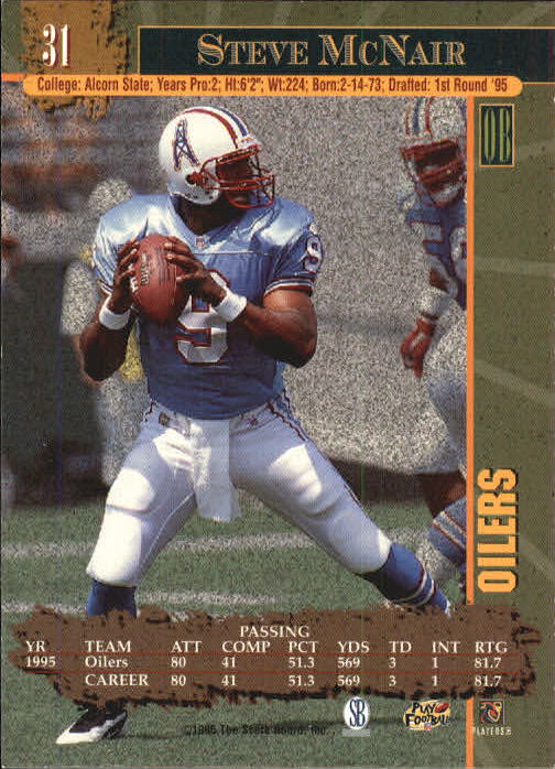 1996 Score Board NFL Lasers - #29 Rodney Peete