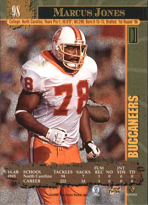 1996 Score Board NFL Lasers - #29 Rodney Peete