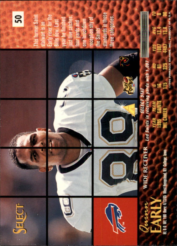 Sports Card Back