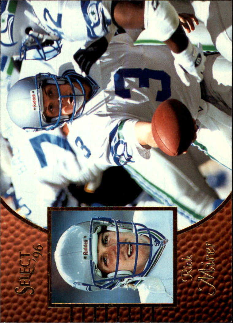 1996 SCORE RICK MIRER #167 SEATTLE SEAHAWKS