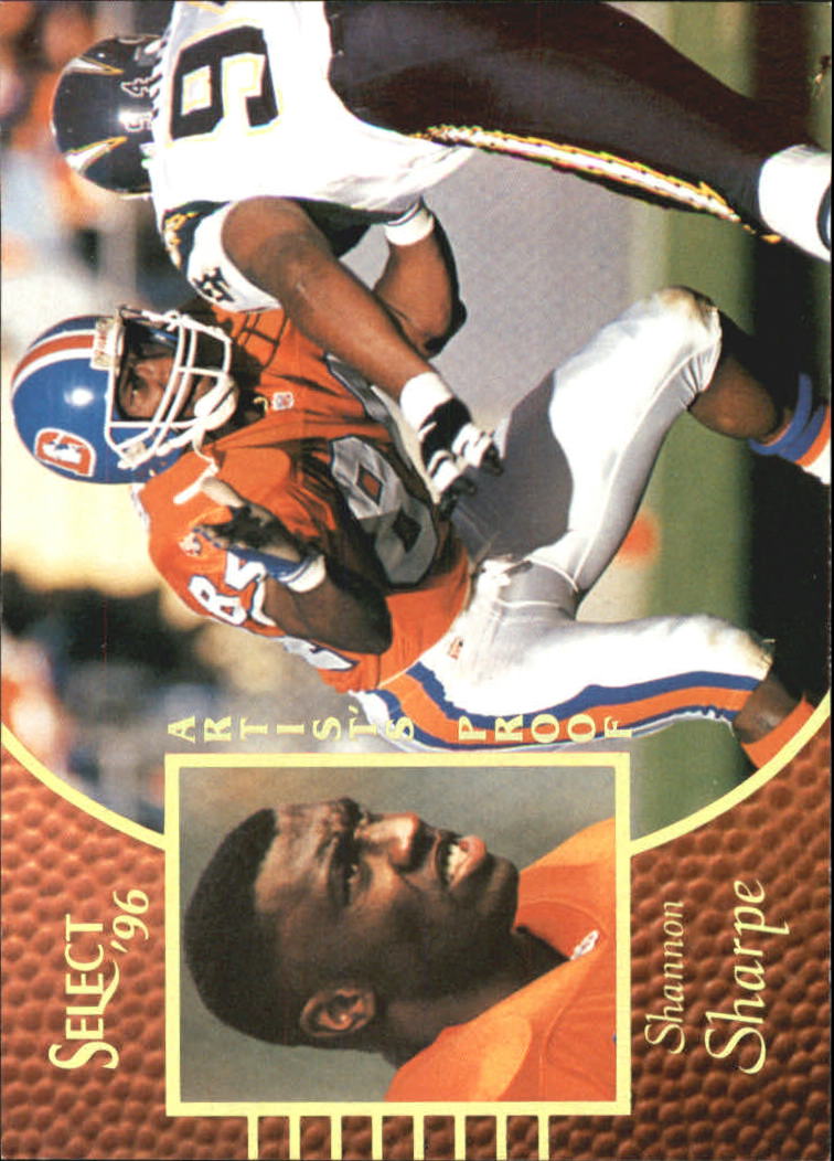 1996 Select Artist's Proofs #91 Shannon Sharpe