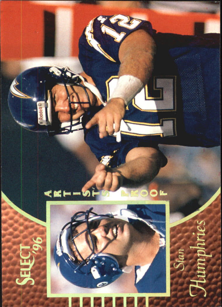 1996 Select Artist's Proofs #114 Stan Humphries